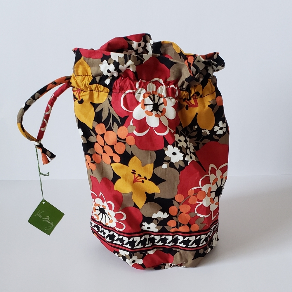 VERA BRADLEY DITTY BAG BITTERSWEET COSMETIC BAG